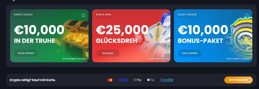 Bitkingz login